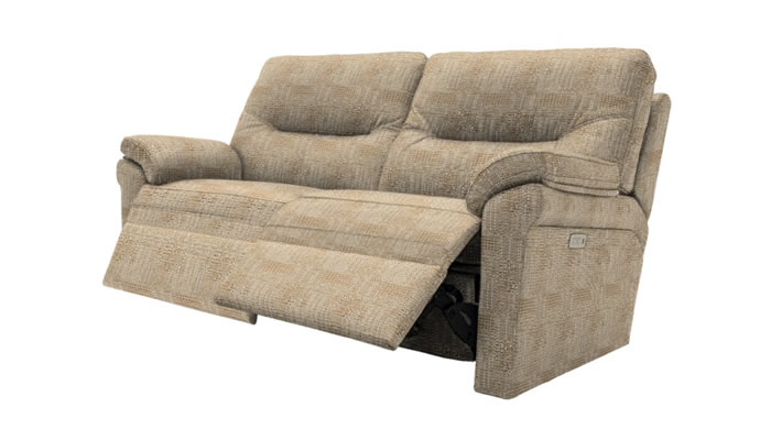 G Plan Seattle Fabric 2.5 Seater Power Double Recliner