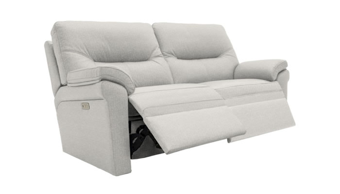 G Plan Seattle Fabric 2.5 Seater Power Double Recliner