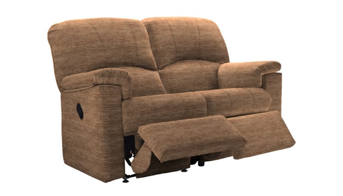 G Plan Chloe Fabric 2 Seater Power Double Recliner