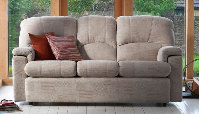 G Plan Chloe Fabric 3 Seater Double Recliner