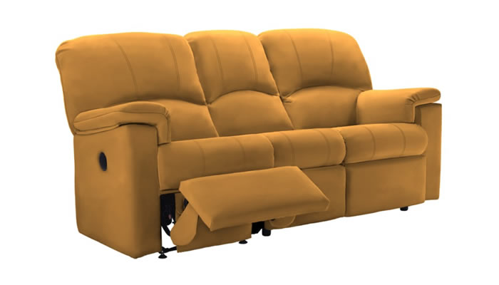 G Plan Chloe Fabric 3 Seater Power Single Recliner