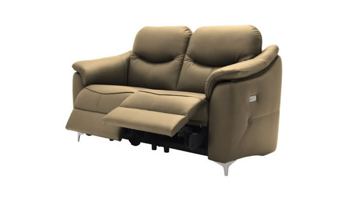 G Plan Jackson Leather 2 Seater Double Recliner