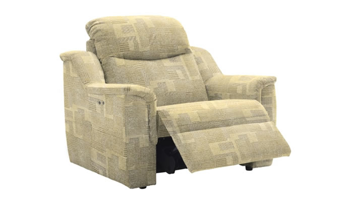 G Plan Firth Fabric Large Armchair Power Recliner