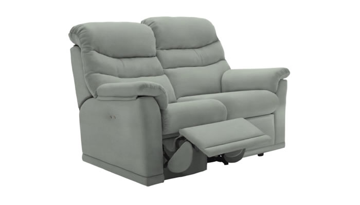 G Plan Malvern Fabric 2 Seater Sofa Power Single Recliner