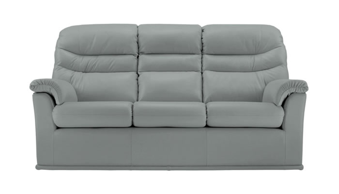 G Plan Malvern Leather 3 Seater Sofa 3 Cushion