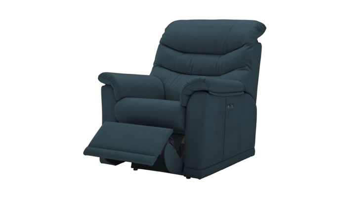 G Plan Malvern Leather Chair Manual Recliner