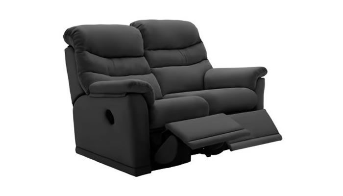 G Plan Malvern Leather 2 Seater Manual Double Recliner
