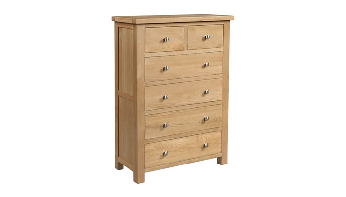 Signature Collection Dorridge Light Oak Bedroom 2 Over 4 Chest
