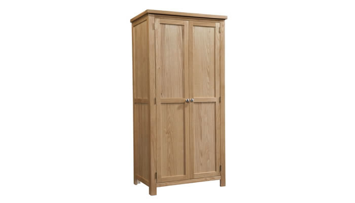 Signature Collection Dorridge Light Oak Bedroom Double Wardrobe