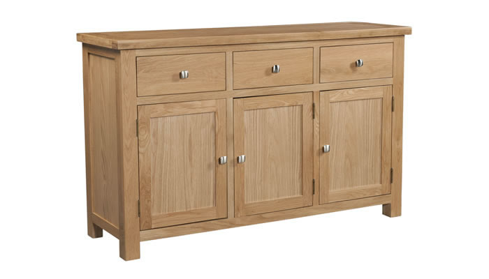 Signature Collection Dorridge Light Oak 3 Door Sideboard
