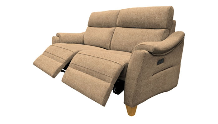 G Plan Hurst Fabric Large Power Double Recliner