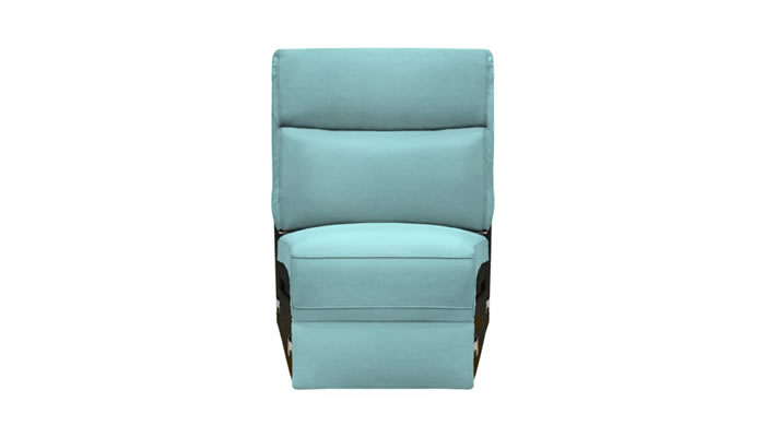 G Plan Hurst Fabric Armless Curved Unit