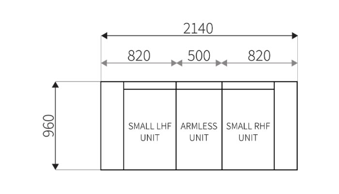 G Plan Hurst Leather Small Power Recliner Unit