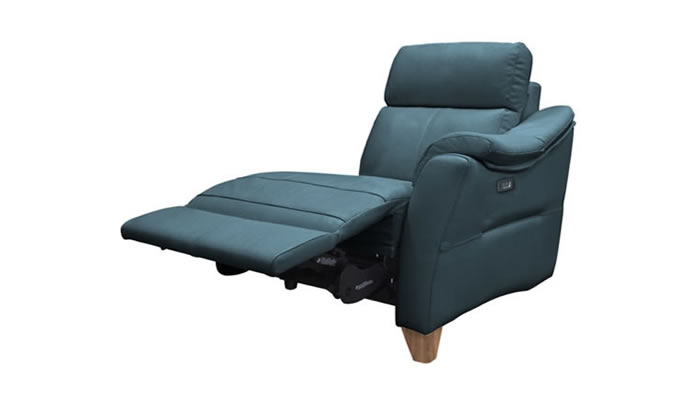 G Plan Hurst Leather Large Manual Recliner Unit