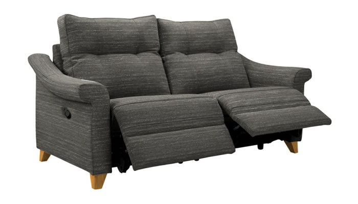 G Plan Riley Fabric Small Power Double Recliner