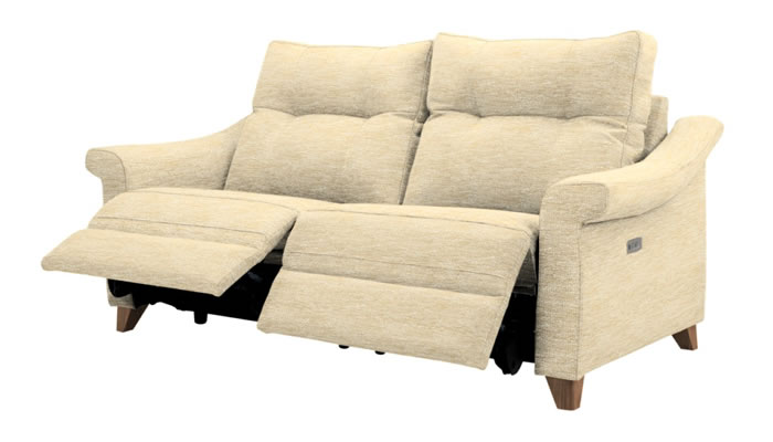 G Plan Riley Fabric Large Manual Double Recliner