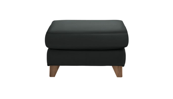 G Plan Riley Leather Footstool