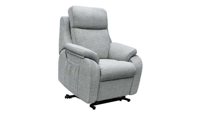 G Plan Kingsbury Fabric Chair Dual Elevate Riser Recliner