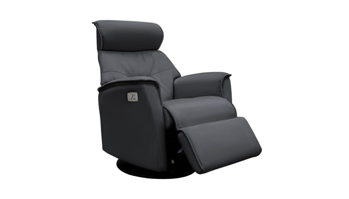G Plan Malmo Leather Large Power Chair