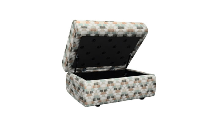 G Plan Harper Fabric Storage Footstool