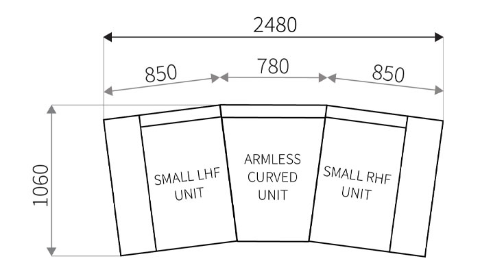 G Plan Harper Fabric Sofa End Module Power Recliner