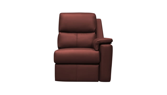 G Plan Harper Leather Curved Modular Sofa