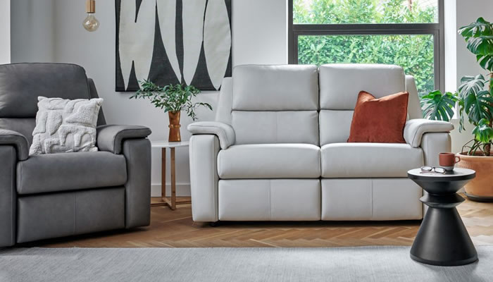 G Plan Harper Leather Large Sofa