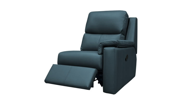 G Plan Harper Leather End Module Manual Recliner