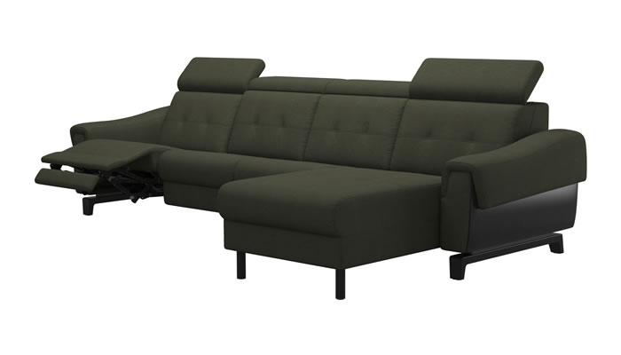 Stressless Anna A3 Fabric 4 Seater Sofa Power Recliner Long Seat