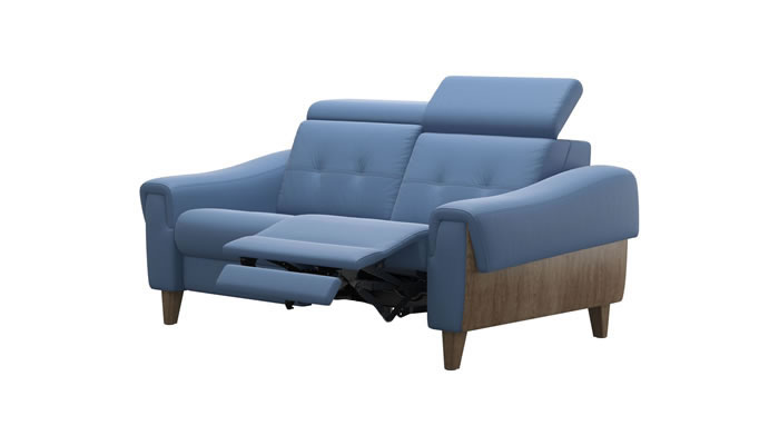 Stressless Anna A3 Leather 2 Seater Sofa Power Recliner