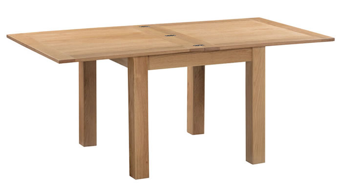 Signature Collection Dorridge Light Oak Flip-Top Table
