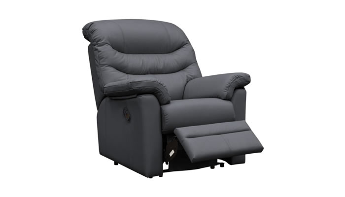 G Plan Ledbury Leather Chair Manual Recliner