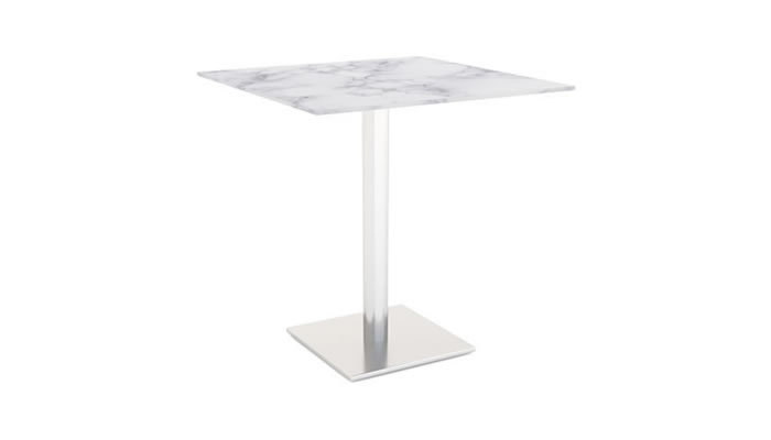 Minsk Square Bar Stool Table 70cm