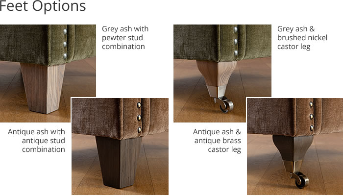 Alstons Eveshem Accent Feet Options