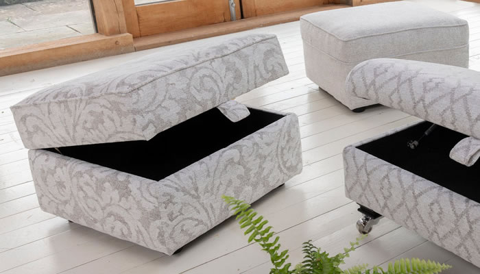 Alstons Lowry Storage Footstool