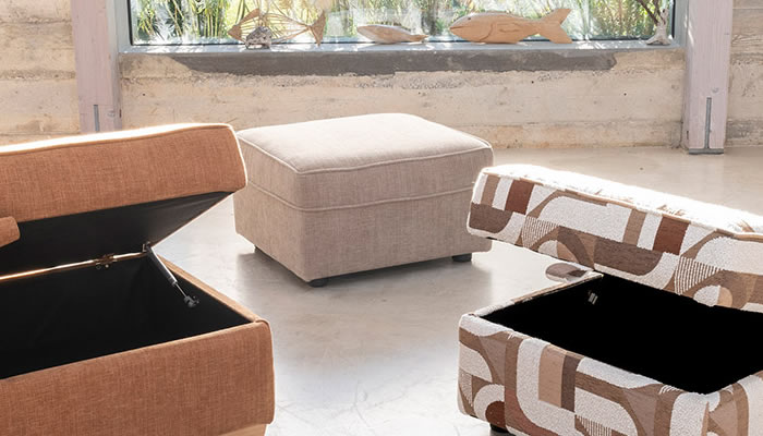 Alstons Memphis Storage Footstool