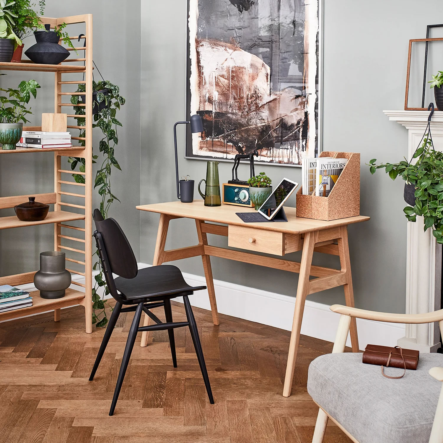 Ercol Ballatta Desk Lifestyle