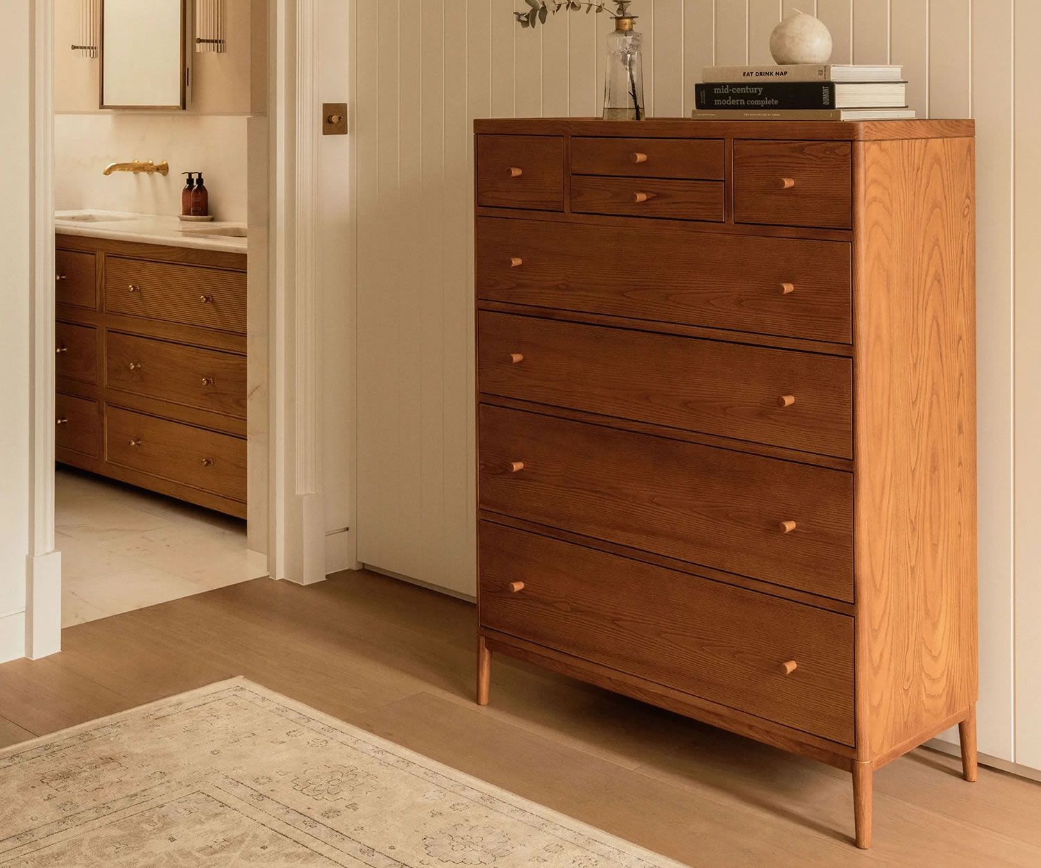 ercol Salina 8 drawer chest