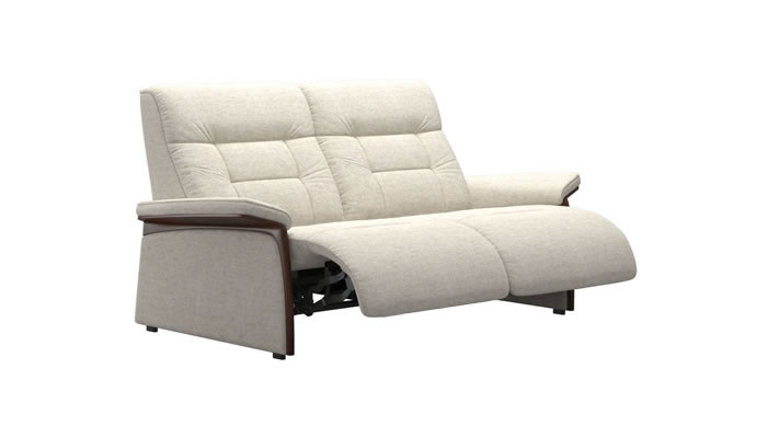 Stressless Mary Wood 2 Seater Leather Sofa